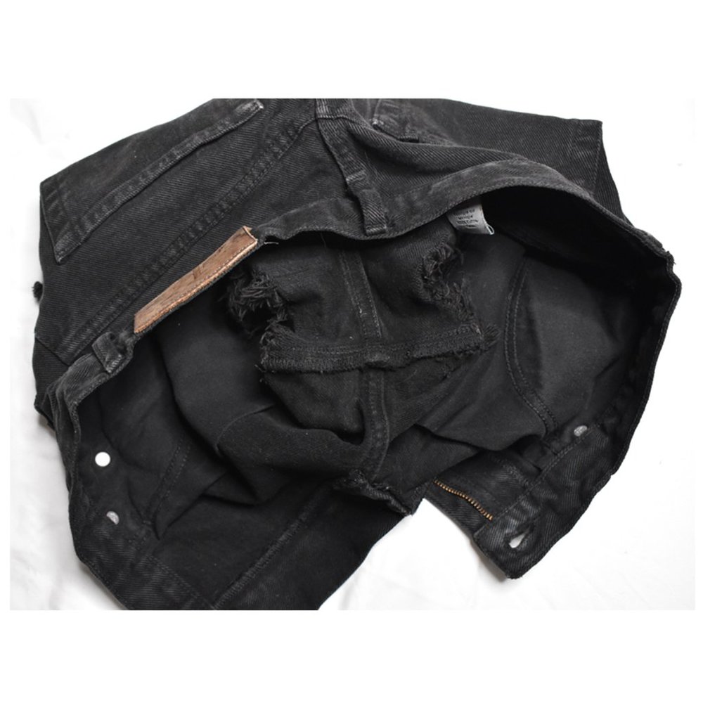 Vintage [ CALVIN KLEIN JEANS ] Cut Off Denim Shorts - Picture 7 of 8